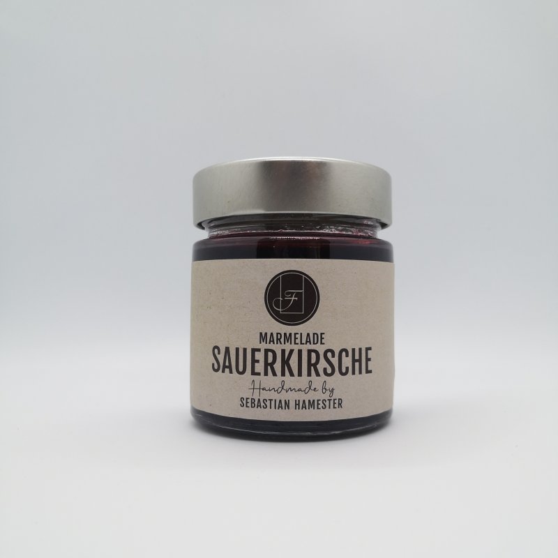Produktabbildung Sauerkirsch-Marmelade